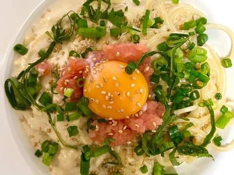 五右衛門風♪明太子クリームパスタ